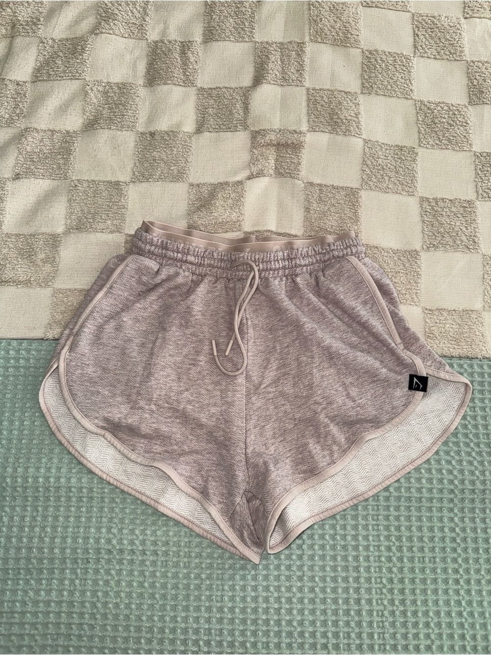 Gymshark‎ Heather Dual Band shorts